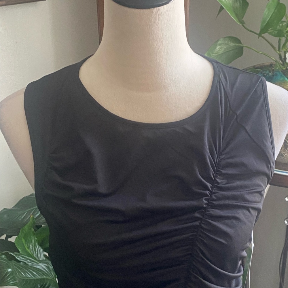 Collective Concepts Black Ruched Maxi Dress - Picture 2 of 5